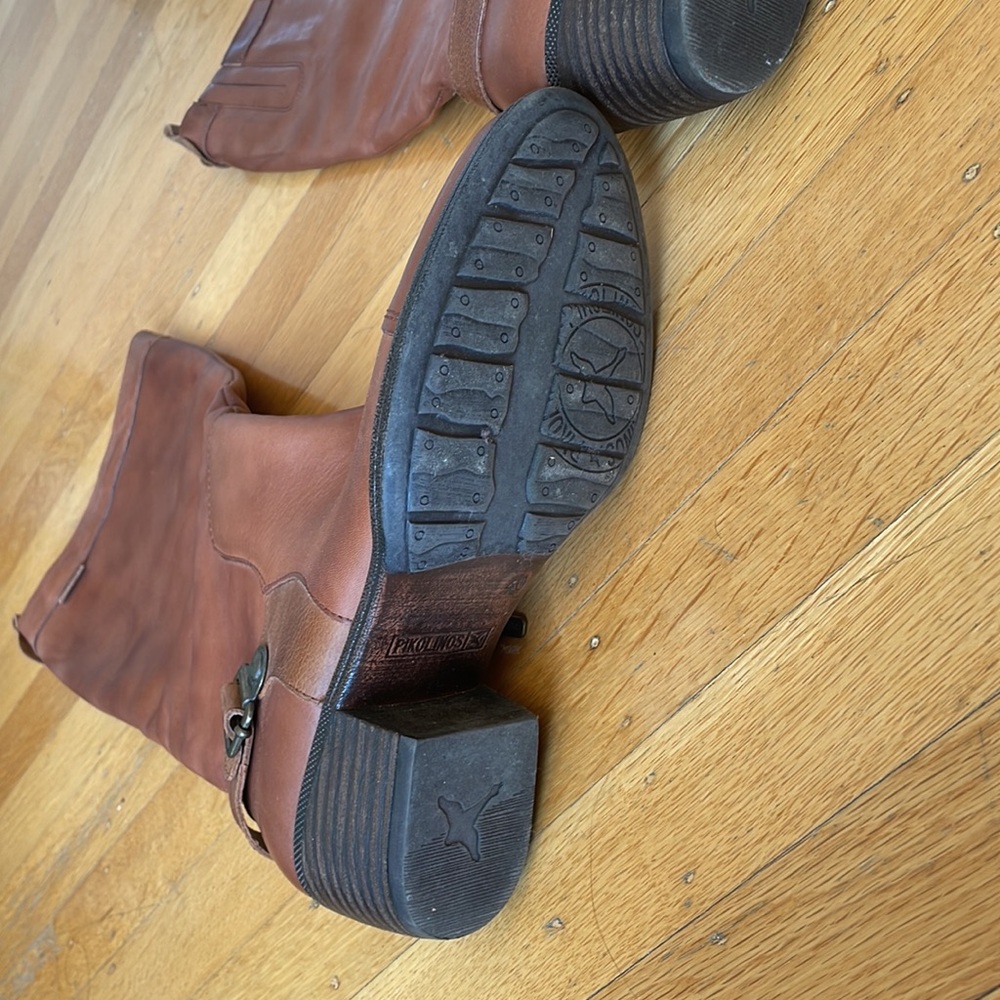 Pikolinos Brown Leather boots size 40. - Picture 2 of 9